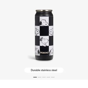 Igloo Black and White Snoopy 16 Oz Can